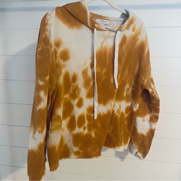 new directions Tops Burnt Orange Tie Dye Sweatshirt Poshmark